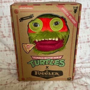 New- Fuggler X Teenage Mutant Ninja Turtles Raphael Doll